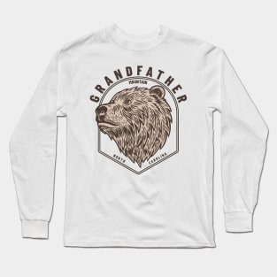 Grandfather Mountain North Carolina Bear Long Sleeve T-Shirt